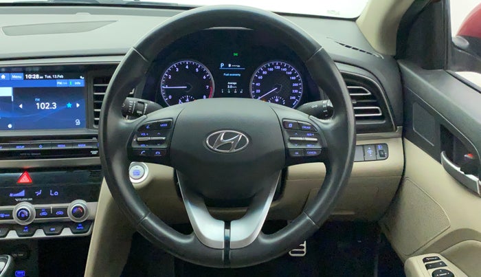 2021 Hyundai New Elantra 2.0 SX(O) AT PETROL, Petrol, Automatic, 42,335 km, Steering Wheel Close Up