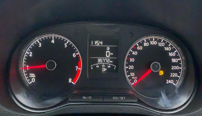 2018 Volkswagen Ameo HIGHLINE PLUS 1.0L 16 ALLOY, Petrol, Manual, 35,772 km, Odometer Image