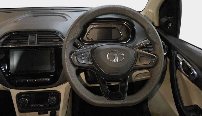 2022 Tata TIGOR XZ PLUS CNG, CNG, Manual, 23,311 km, Steering Wheel Close Up