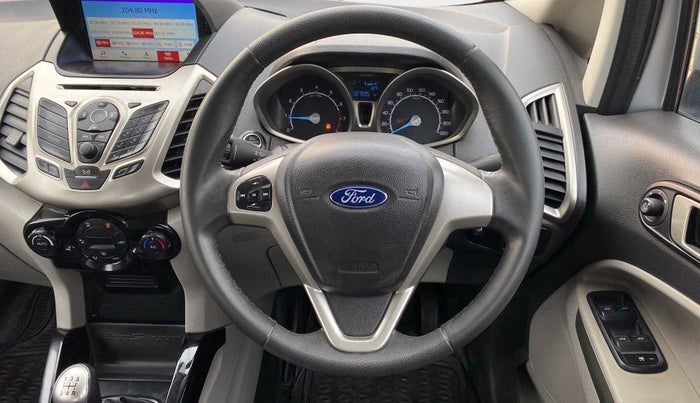 2017 Ford Ecosport TITANIUM 1.5L PETROL, Petrol, Manual, 27,644 km, Steering Wheel Close Up
