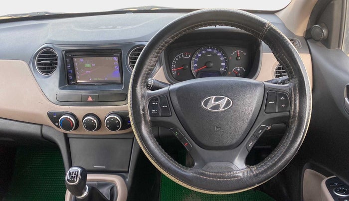 2014 Hyundai Xcent S (O) 1.2, Petrol, Manual, 86,824 km, Steering Wheel Close Up