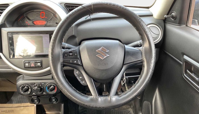 2020 Maruti S PRESSO VXI+, Petrol, Manual, 10,421 km, Steering Wheel Close Up