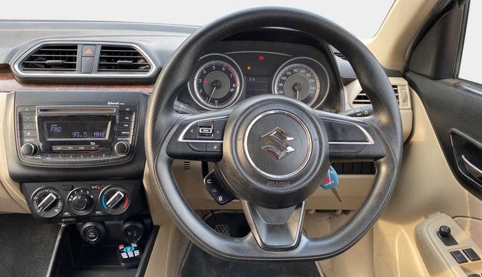 2017 Maruti Dzire VXI, Petrol, Manual, 51,962 km, Steering Wheel Close Up