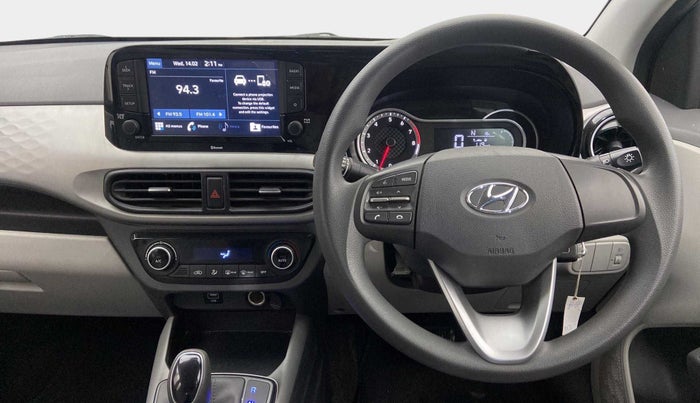 2020 Hyundai GRAND I10 NIOS SPORTZ AMT 1.2 KAPPA VTVT, Petrol, Automatic, 15,645 km, Steering Wheel Close Up