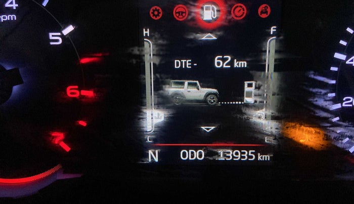 2021 Mahindra Thar LX PETROL HT 4WD AT, Petrol, Automatic, 13,934 km, Odometer Image