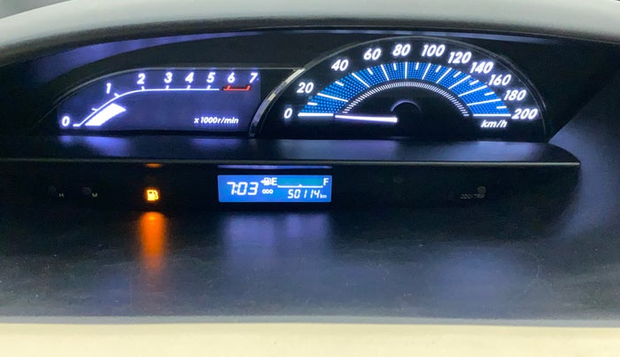 2017 Toyota Etios Liva G, Petrol, Manual, 50,222 km, Odometer Image