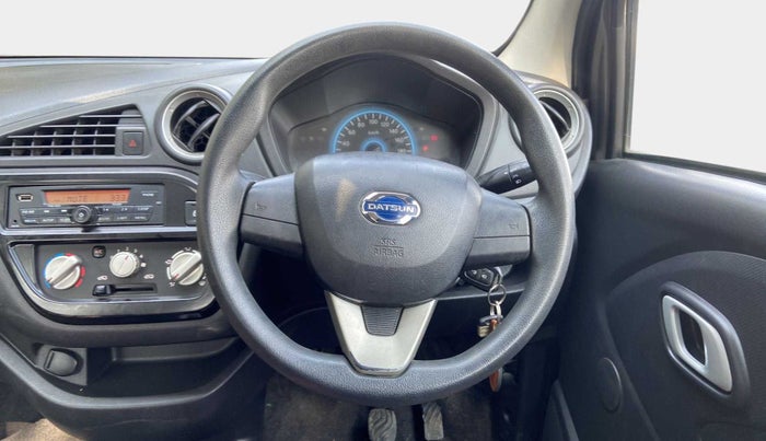 2018 Datsun Redi Go S 1.0 AMT, Petrol, Automatic, 42,359 km, Steering Wheel Close Up