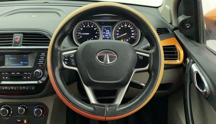 2016 Tata Tiago XZ PETROL, Petrol, Manual, 68,327 km, Steering Wheel Close Up