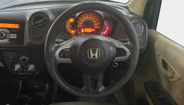 2013 Honda Brio S MT, Petrol, Manual, 63,326 km, Steering Wheel Close Up