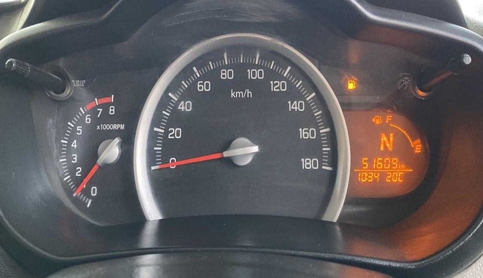 2014 Maruti Celerio VXI AMT, Petrol, Automatic, 51,598 km, Odometer Image
