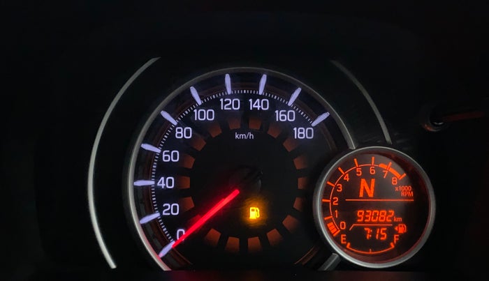 2019 Maruti New Wagon-R ZXI 1.2 AMT, Petrol, Automatic, 93,082 km, Odometer Image
