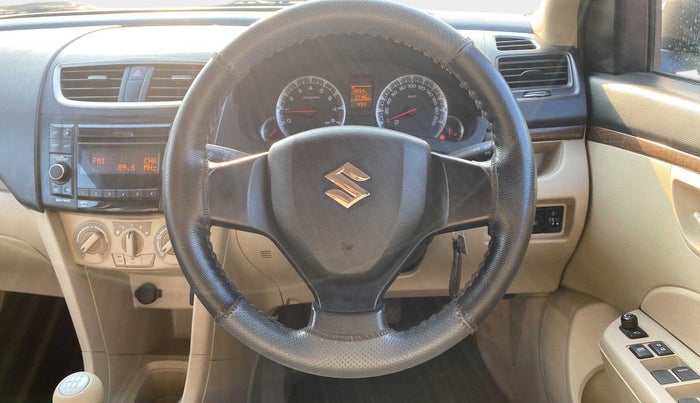 2015 Maruti Swift Dzire VXI, Petrol, Manual, 27,184 km, Steering Wheel Close Up