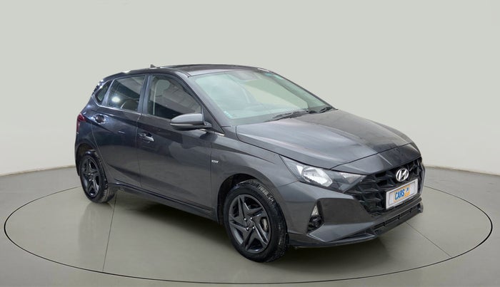 2023 Hyundai NEW I20 SPORTZ 1.2 AT, Petrol, Automatic, 5,283 km, Right Front Diagonal