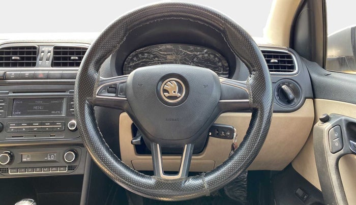 2018 Skoda Rapid AMBITION 1.5 TDI AT, Diesel, Automatic, 72,859 km, Steering Wheel Close Up