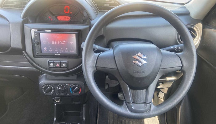 2022 Maruti S PRESSO VXI (O) AMT, Petrol, Automatic, 1,137 km, Steering Wheel Close Up