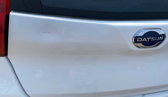 2019 Datsun Redi Go A, Petrol, Manual, 10,581 km, Dicky (Boot door) - Slightly dented