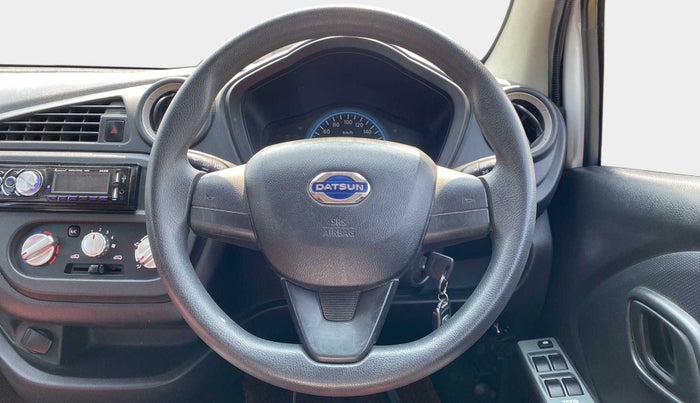 2019 Datsun Redi Go A, Petrol, Manual, 10,581 km, Steering Wheel Close Up