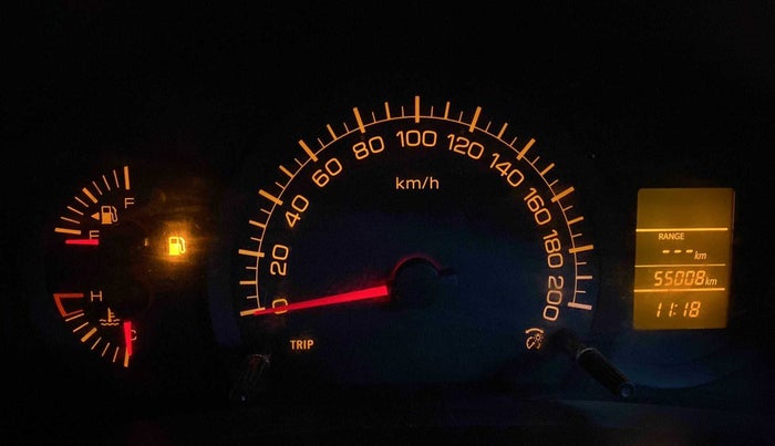 2017 Maruti Swift LXI (O), Petrol, Manual, 55,004 km, Odometer Image