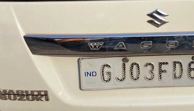 2014 Maruti Wagon R 1.0 LXI, Petrol, Manual, 84,322 km, Dicky (Boot door) - Slightly dented