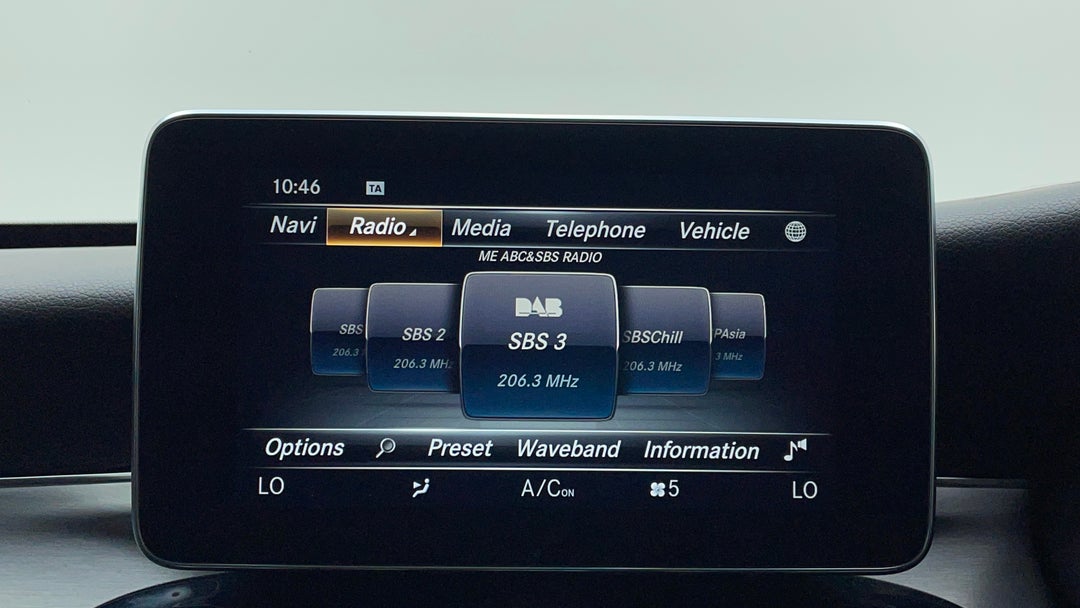 2016 Mercedes-benz C250 C250, Automatic, 66463 km, Infotainment System