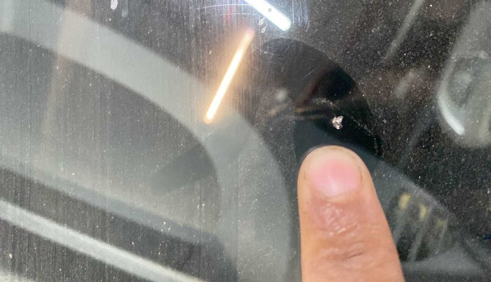 2018 Maruti Alto K10 VXI, Petrol, Manual, 34,190 km, Front windshield - Minor spot on windshield