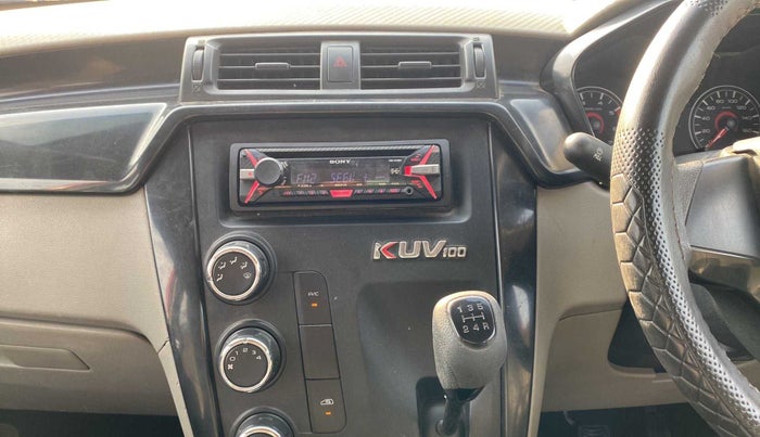 2016 Mahindra Kuv100 K2 6 STR, Petrol, Manual, 34,183 km, Air Conditioner
