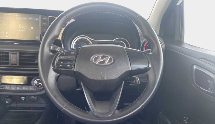 2022 Hyundai GRAND I10 NIOS SPORTZ 1.0 TURBO GDI, Petrol, Manual, 26,647 km, Steering Wheel Close Up