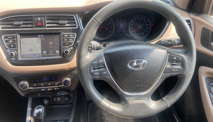 2020 Hyundai Elite i20 ASTA (O) CVT, Petrol, Automatic, 5,283 km, Steering Wheel Close Up