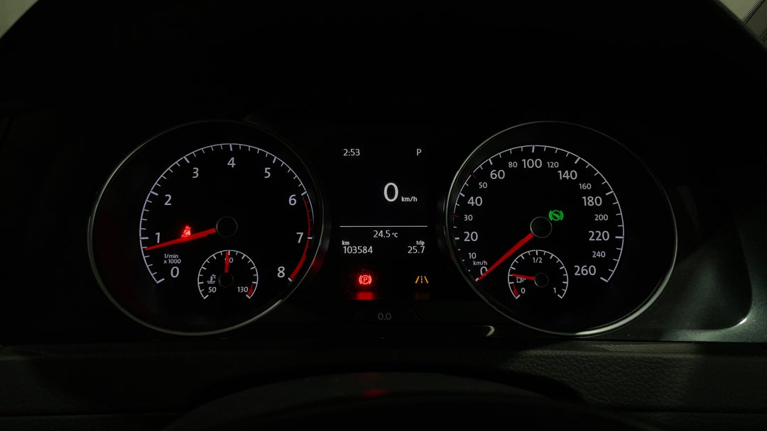 2018 Volkswagen Golf 110 Tsi Trendline, Automatic, 103584 km, Odometer View