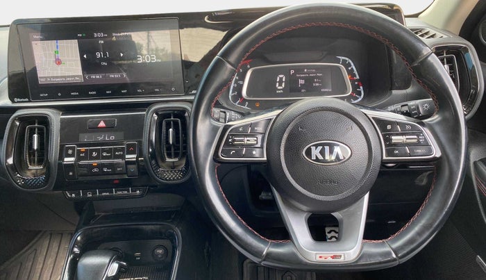 2020 KIA SONET GTX PLUS 1.5 AT, Diesel, Automatic, 64,991 km, Steering Wheel Close Up