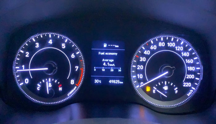 2019 Hyundai VENUE SX 1.0 (O) TURBO, Petrol, Manual, 49,825 km, Odometer Image