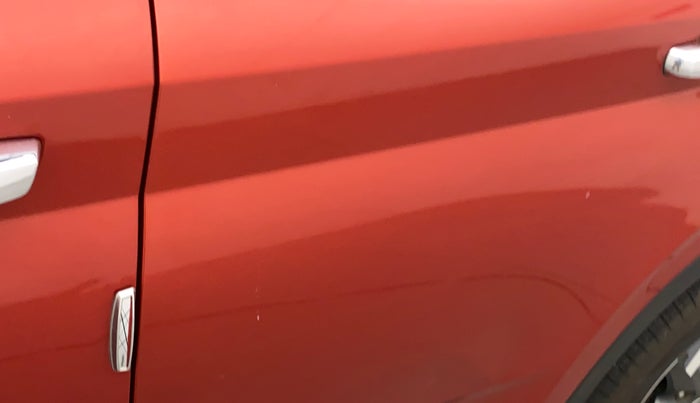 2019 Hyundai VENUE SX 1.0 (O) TURBO, Petrol, Manual, 49,825 km, Rear left door - Slightly dented
