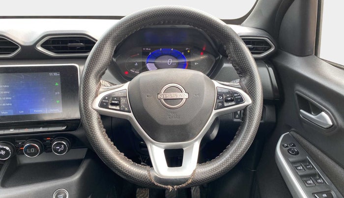 2022 Nissan MAGNITE XV PREMIUM TURBO, Petrol, Manual, 23,907 km, Steering Wheel Close Up