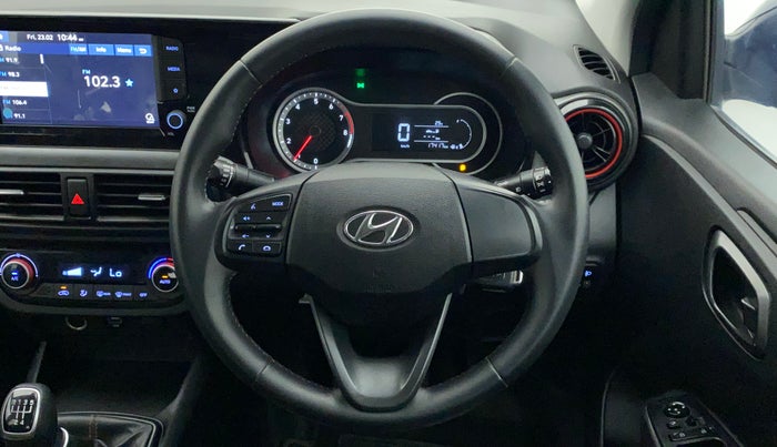 2022 Hyundai GRAND I10 NIOS SPORTZ 1.0 TURBO GDI, Petrol, Manual, 17,417 km, Steering Wheel Close Up