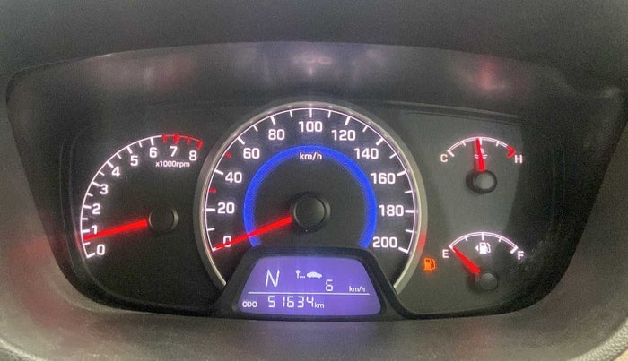 2016 Hyundai Grand i10 MAGNA AT 1.2 KAPPA VTVT, Petrol, Automatic, 51,747 km, Odometer Image
