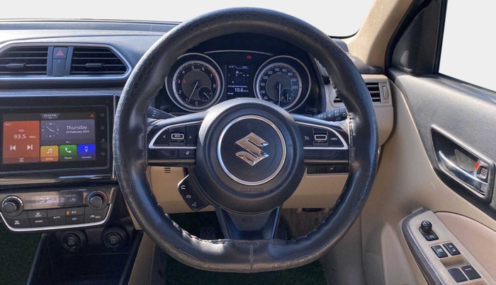 2021 Maruti Dzire ZXI Plus, Petrol, Manual, 28,085 km, Steering Wheel Close Up