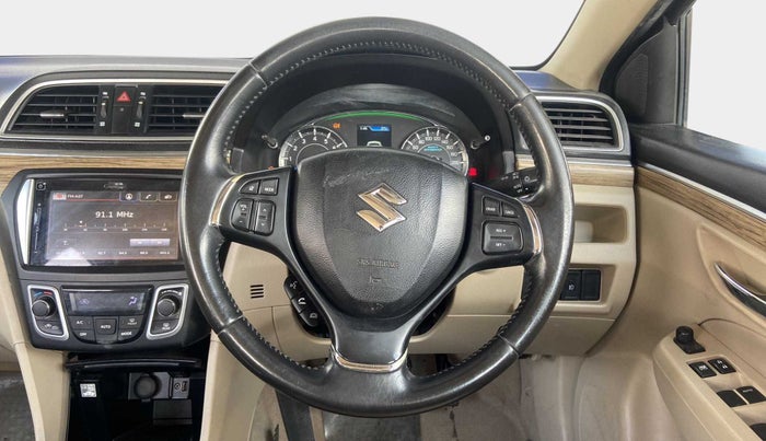 2018 Maruti Ciaz ALPHA 1.5 SHVS PETROL, Petrol, Manual, 35,692 km, Steering Wheel Close Up