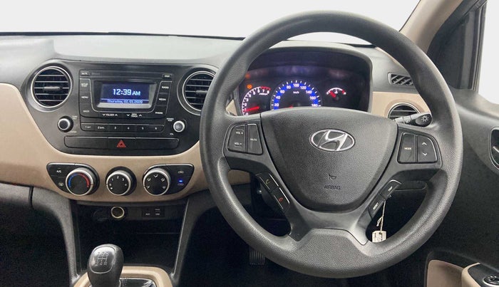 2018 Hyundai Xcent S 1.2, Petrol, Manual, 34,815 km, Steering Wheel Close Up