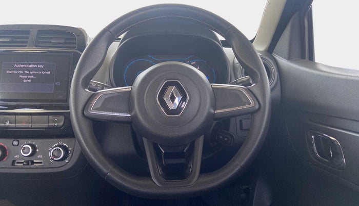 2020 Renault Kwid RXT 1.0 AMT (O), Petrol, Automatic, 24,336 km, Steering Wheel Close Up