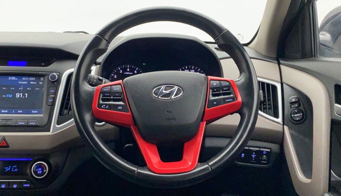 2019 Hyundai Creta SX (O) EXECUTIVE 1.6 PETROL, Petrol, Manual, 44,692 km, Steering Wheel Close Up