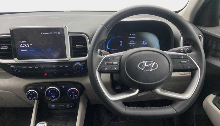 2022 Hyundai VENUE SX 1.2 PETROL, Petrol, Manual, 23,070 km, Steering Wheel Close Up
