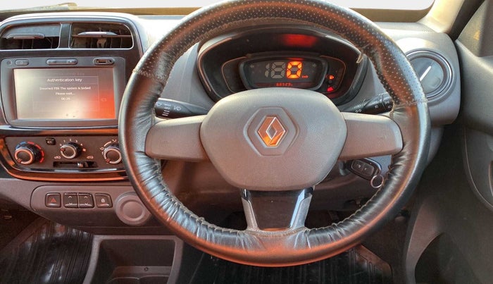 2016 Renault Kwid RXT 1.0, Petrol, Manual, 68,528 km, Steering Wheel Close Up