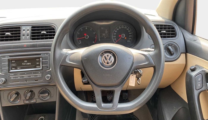 2017 Volkswagen Ameo COMFORTLINE 1.2L, Petrol, Manual, 89,489 km, Steering Wheel Close Up