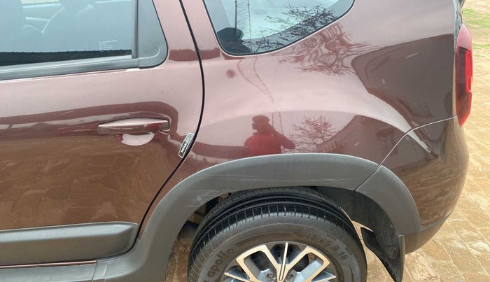 2019 Renault Duster RXS PETROL, Petrol, Manual, 21,114 km, Left quarter panel - Cladding has minor damage
