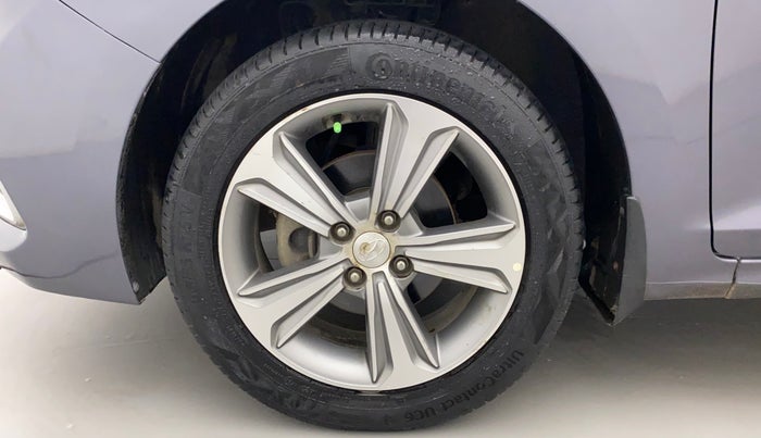 2018 Hyundai Verna 1.6 VTVT SX O, Petrol, Manual, 76,594 km, Left Front Wheel
