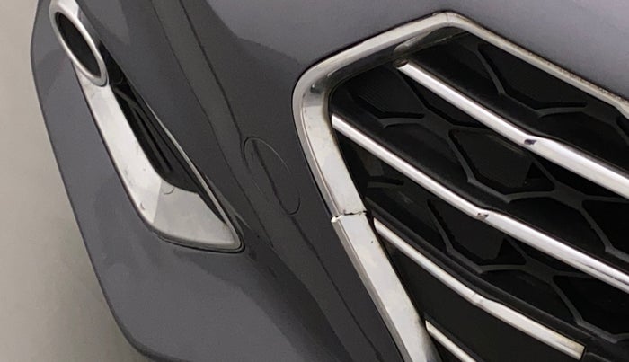 2018 Hyundai Verna 1.6 VTVT SX O, Petrol, Manual, 76,594 km, Front bumper - Chrome strip damage