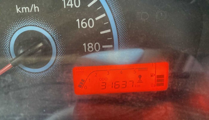 2017 Datsun Redi Go T (O), Petrol, Manual, 31,628 km, Odometer Image