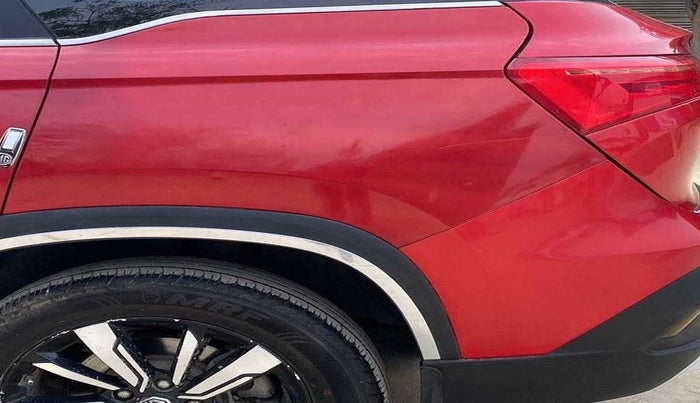 2019 MG HECTOR SHARP 1.5 DCT PETROL, Petrol, Automatic, 56,797 km, Left quarter panel - Minor scratches