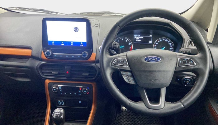 2020 Ford Ecosport TITANIUM 1.5 SPORTS(SUNROOF) PETROL, Petrol, Manual, 36,674 km, Steering Wheel Close Up