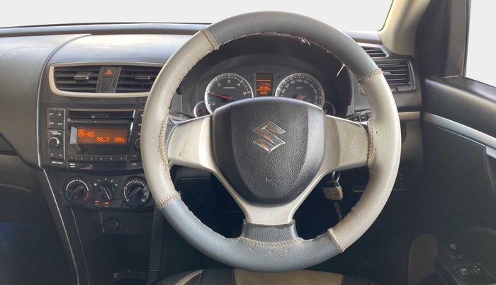 2015 Maruti Swift VDI ABS, Diesel, Manual, 28,198 km, Steering Wheel Close Up